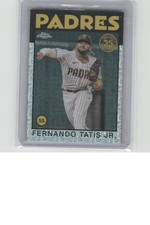 2021 Topps #86TC-81 Fernando Tatis Jr. 1986 Topps 35th Anniversary B30R1C48