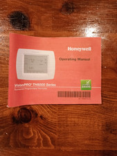 Operating Manual Honeywell VisionPro TH8000 Series