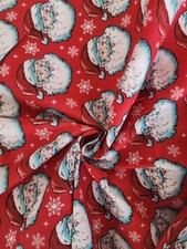 Santa Pattern Fabric