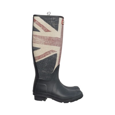 Hunter, Gummistiefel, Größe: 35/36, Schwarz/Mehrfarbig, Damen #Yxs