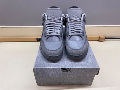 Jordan 4 Retro SE Paris Olympics Wet Cement Sneaker FQ7928-001 Mens 10 Pre-Owned