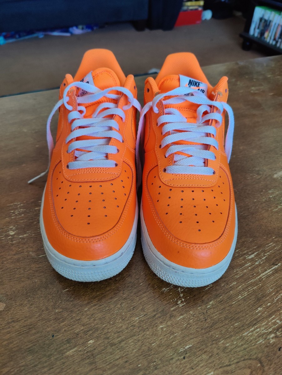 $ Nike Air Force 1 スニーカー 9.5 Size 9.5 - Nike Air Force 1 Low Total Orange | eBay