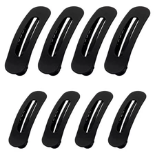 8 Pcs Flat Hair Claw Clips Alligator Hair Barrettes Duck Bill Hair Clips Side...