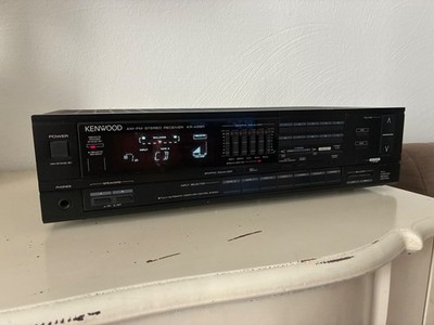 Kenwood KR-A56R Vintage AM-FM Stereo Tuner Amplifier 220V 150W Tested Working