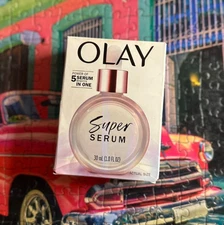 OLAY Super Serum Power Of 5 Benefits In One 1.0 FL OZ  / 30 ML NEW In Box