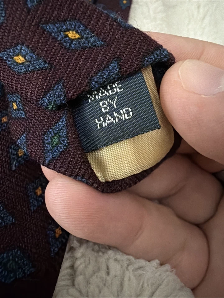 Polo Ralph Lauren Men's Silk Tie Handmade - Image 4 of 4