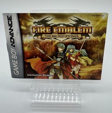 Fire Emblem: The Sacred Stones (Nintendo Game Boy Advance, 2005)-Complete in Box