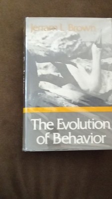 The Evolution of Behavior Hardcover by Jerram L. Brown Norton Science Evolution