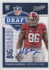 2016 Panini Prestige Draft Big Board Ink 15/100 A'Shawn Robinson #10 Auto b9e