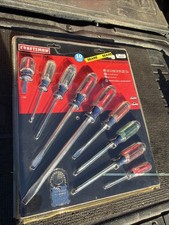 Sears Craftsman Made In Canada Rare 10pc Screwdriver Set 32018 W Robertsons