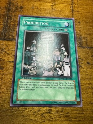 Prohibition SDMM-EN022 1st Edition Common PL + BONUS