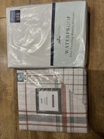 Single New Duvet Cover set and Waterproof Matres Cover One Of Each Unroped