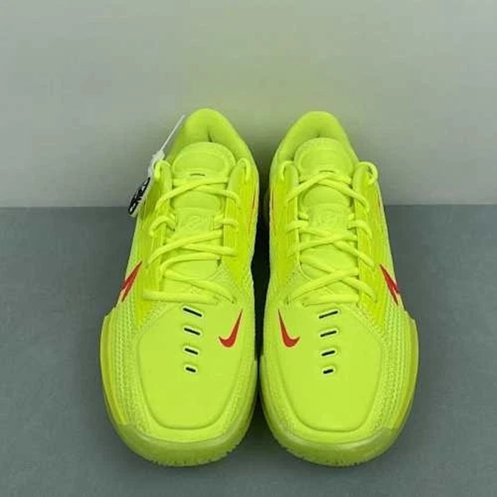 Size 10.5 - Nike Air Zoom GT Cut EYBL - Volt Bright Crimson for