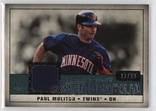 2008 SP Legendary Cuts Memorabilia Green 27/99 Paul Molitor #LM-PM2 HOF 7xr