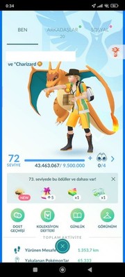 Pokémon Go level 72 lvl