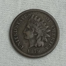 1879 INDIAN HEAD CENT F+