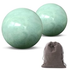 Traditional Chinese Baoding Balls, Marble Health Exercise Stress Relief Balls...
