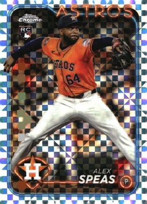 2024 Topps Chrome Update #USC175 Alex Speas X-Fractors