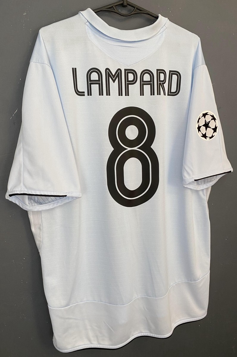 UEFA LAMPARD #8 MEN'S FC CHELSEA 2005/2006 SOCCER FOOTBALL SHIRT