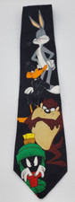 Looney Tunes Mania 1995:Bugs Bunny/Taz/Marvin the Martian/ Daffy Duck Men's Tie