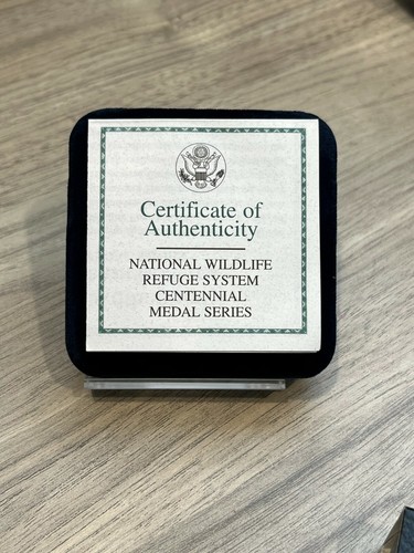 2003 NATIONAL WILDLIFE REFUGE SYSTEM CENTENNIAL PROOF SILVER - Picture 3 of 3