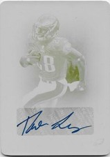 2012 Panini DION LEWIS yellow plate auto 1/1 Philadelphia Eagles