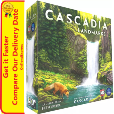 Cascadia Landmarks Expansion Board Game NEW