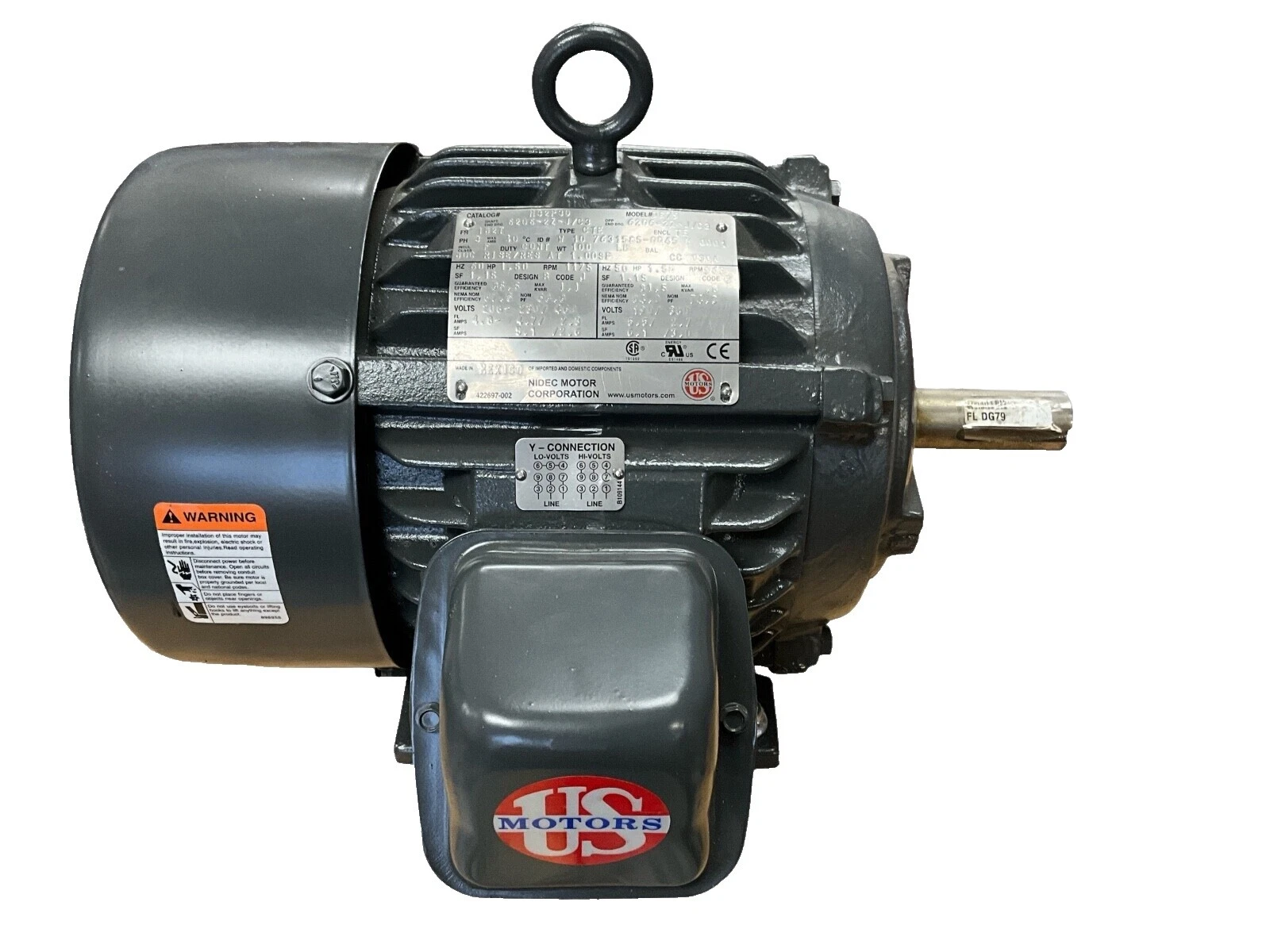 General Purpose Industrial Electric 50 Hz AC Frequency Rating IP55 IP Rating Motors