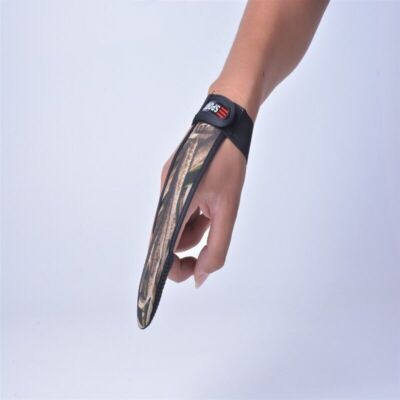 2Pcs Fishing Braid Line Camo Sea Surf Casting Glove Finger Stall