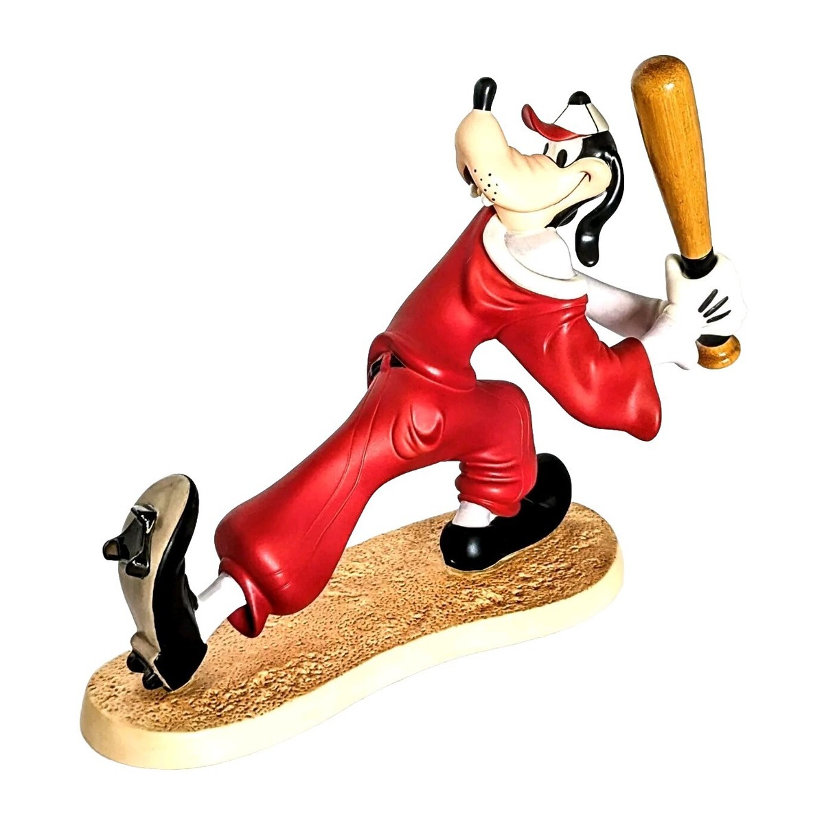 WDCCグーフィー How to Play Baseball (専用台座付き) Walt Disney Classics Batter Up How To Play Baseball Goofy