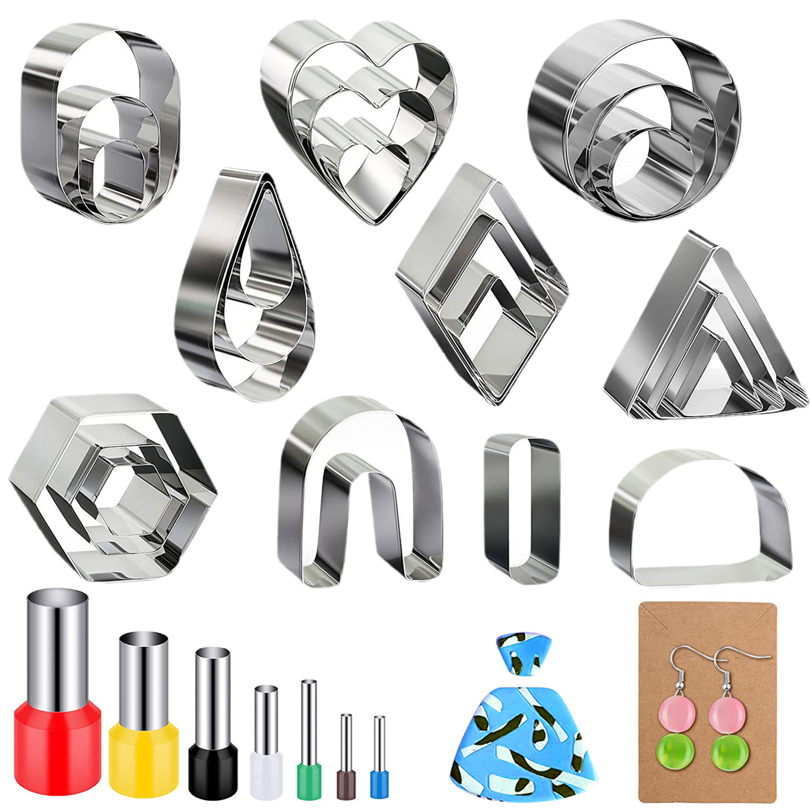 24pcs/set Biscuit Molds Heatproof Reusable Multiuse Baking Dessert