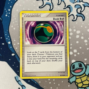 Dusk Ball 80/100 Diamond and Pearl Majestic Dawn Pokemon Card 2008 LP