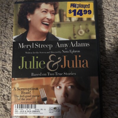 dvd Julie & Julia Biographical 