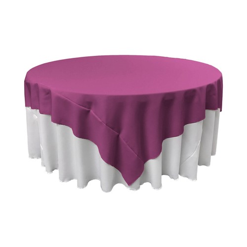 LA Leinen Polyester Popeline Quadratische Tischdecke, 72 x 72 Zoll Made in USA - Bild 23 von 39