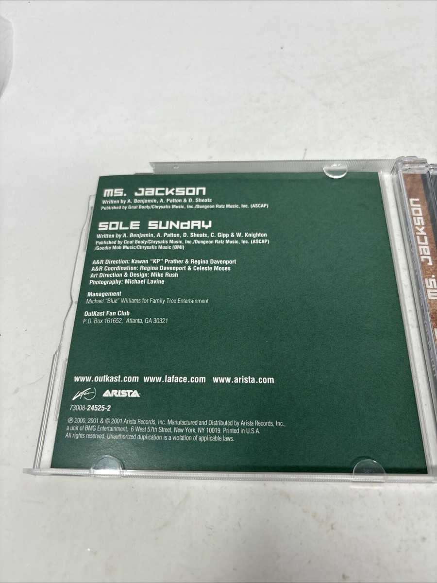 OutKast Ms. Jackson CD 730082452526| eBay