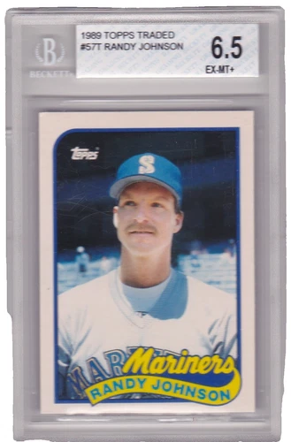 Randy Johnson Baseball Sports Trading Card Singles Rookie