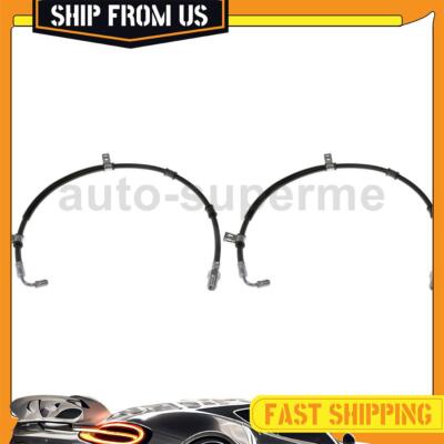 For 2016 International Harvester 4300LP 6.7L Front Left Brake Hose Line 2x