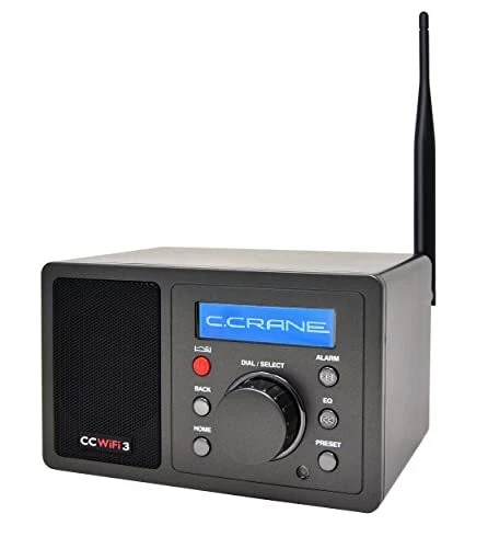 C. Crane CC WiFi 3 Internet Radio with Skytune, Bluetooth, Clock and Alarm - Image 2 of 4