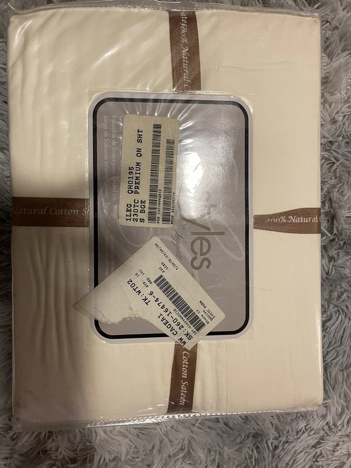 bed sheet set queen 100% Cotton Sateen - Image 3 of 3