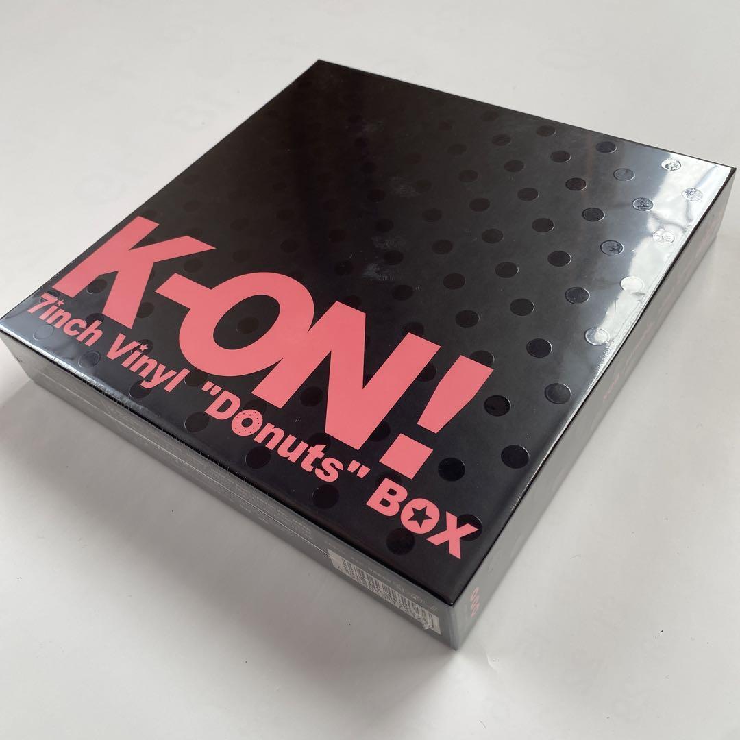 K-ON 7inch Vinyl Donuts Box Analog Record Set Limited K-ON 7inch Vinyl Donuts Box Analog Record Set Limited
