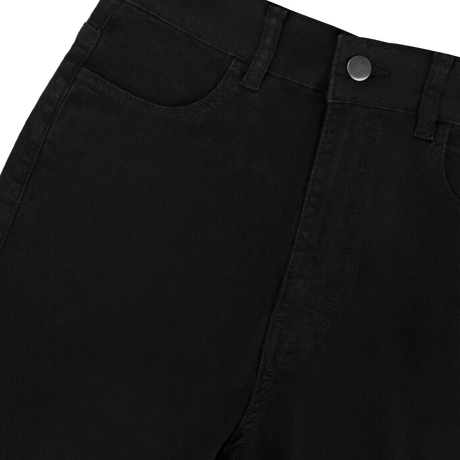 Ladies Skinny Leg High Waisted Stretch Jeans Womens Denim Pants eBay