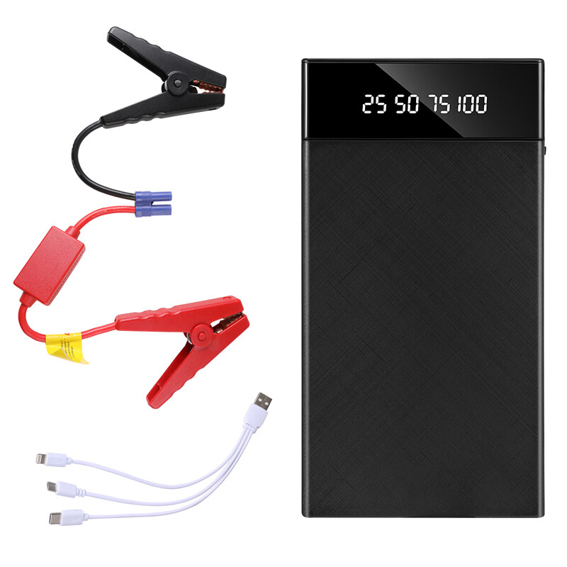 Portable Mini Slim 10000mAh Car Jump Starter Engine Battery Charger