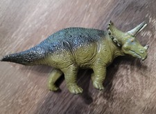 Safari LTD Triceratops Action Figure 1988 Educational Dinosaur Creature Toy VTG