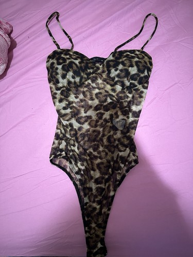 Leopard print bodysuit