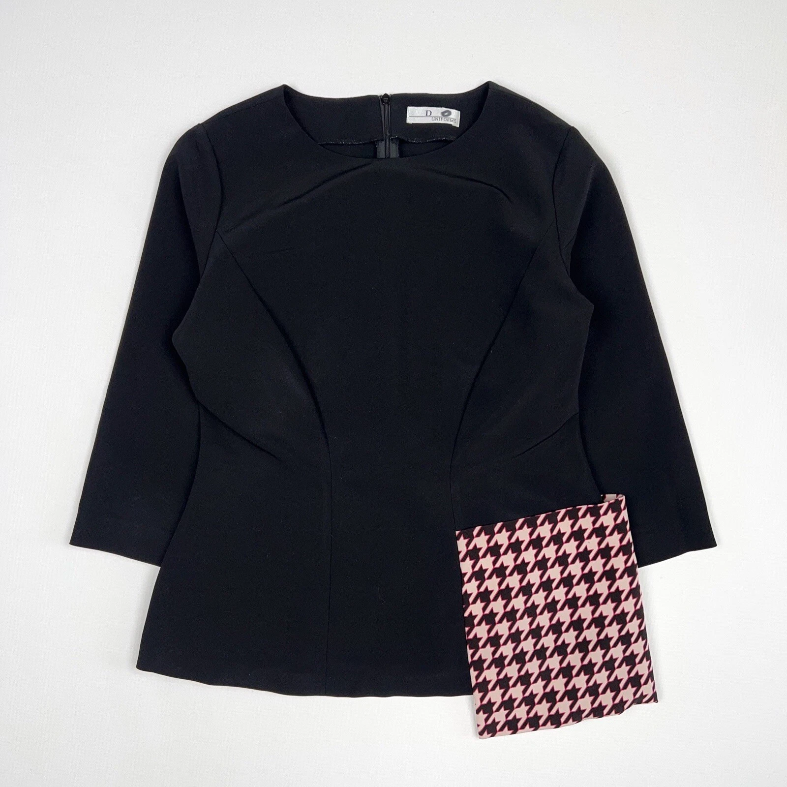 Chemisier maquilleur Dior D Uniformes Top Houndstooth