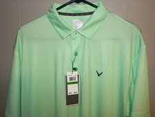 Callaway Opti-Dri Men's Polo Golf Shirt Size L Green Ash