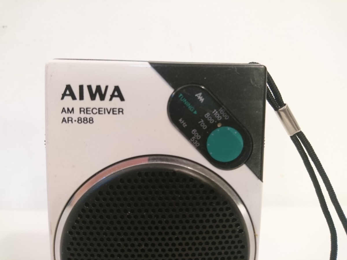 AIWA AR-888 AM Receiver, Vintage Pocket Radio, Portable Radio
