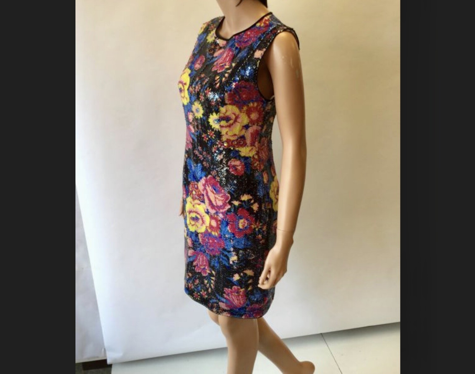 raegan halo neck dress