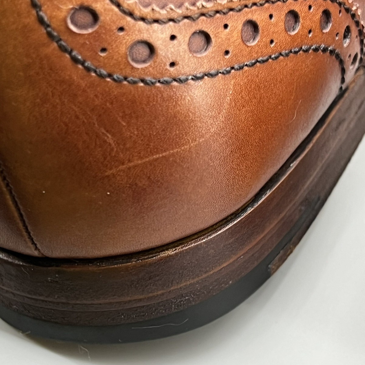Barker Full Brogue Wingtip Shoes Men display picture 3