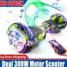 Hoverboard 6.5'' Electric Scooter Bluetooth Self Balance 2 Wheels /  Kart Bundle